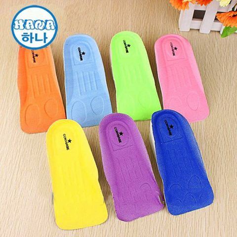 Miếng Lót Giày Tăng Chiều Cao Silicone - Bộ 2 Miếng Dành Cho Giày Nam Nữ, êm chân, Vô Hình, Chống Trượt, Thời Trang Hana