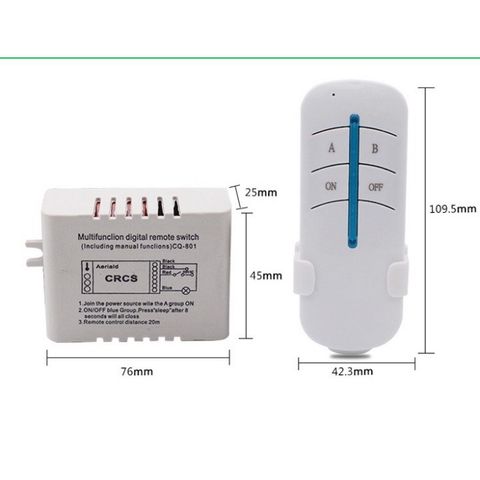 Bộ Chuông Chống Trộm Điều Khiển Từ Xa Zenko-T02DK - Thiết Bị An Ninh Cao Cấp, Cảm Ứng Hồng Ngoại, Âm Thanh Cảnh Báo Lớn