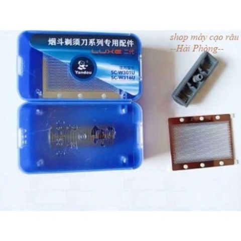 Lưỡi Thay Thế Máy Cạo Râu Yandou SCW301U - Bộ Lưỡi Dao Chính Hãng, An Toàn, Tiết Kiệm, Bảo Hành 3 Tháng