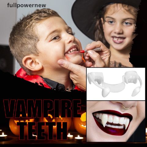 Răng Nan Giả Ma Cà Rồng Halloween - Răng Sát Nhân Kinh Dị Cao Cấp Giúp Tạo Điểm Nhấn Cho Bộ Trang Phục Quái Dị