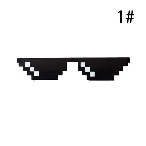Kính Mát Thug Life 8 Bit Unisex - Kính Mát Chống UV Mirror Phong Cách Meme 