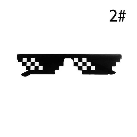 Kính Mát Thug Life 8 Bit Unisex - Kính Mát Chống UV Mirror Phong Cách Meme 