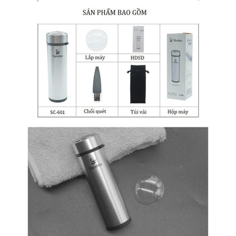 Máy Cạo Râu Yandou SC601 Lưỡi Xoay Dùng Pin - Thiết Kế Hiện Đại, Tiết Kiệm Thời Gian, An Toàn Cho Da