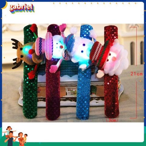 Set 12 Nhẫn Đeo Tay Phát Sáng Để Chơi - Đồ Chơi Giáng Sinh Sắc Màu Cho Trẻ Em - Quà Tặng Tích Cực và Vui Vẻ