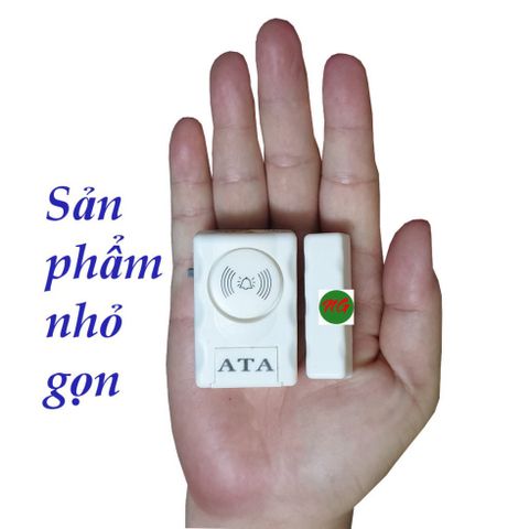 Bộ 2 Chuông Cửa Từ Báo Động Chống Trộm ATA AT-007 - Thiết Bị An Ninh Gia Đình, Bảo Hành 12 Tháng, Âm Thanh 105dB
