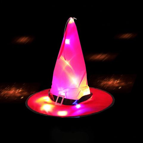 Mũ Phù Thủy Hóa Trang LED - Mũ Halloween Phát Sáng Cho Bữa Tiệc, Trang Trí Nhà Cửa, Quà Tặng Ý Nghĩa