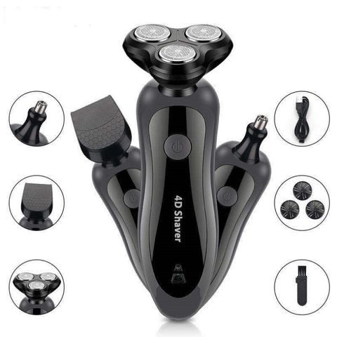 Máy Cạo Râu Enchen BlackStone 3 Chống Nước Đa Năng - Tông Đơ, Máy Rửa Mặt, Tỉa Lông Mũi Thông Minh, Bảo Hành 6-12 Tháng