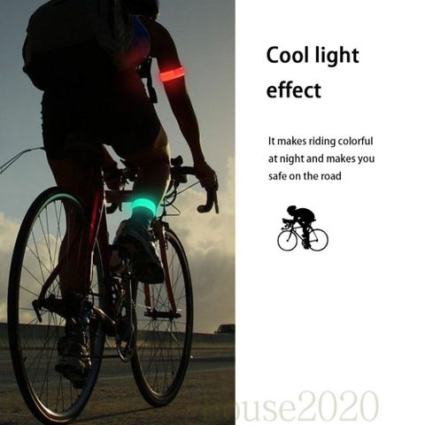 Băng Đeo Tay LED Nylon Chạy Bộ Ban Đêm - Bảo Vệ An Toàn, Thời Trang Thể Thao Cho Người Đam Mê Chạy Bộ