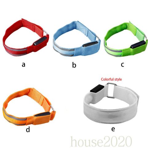 Băng Đeo Tay LED Nylon Chạy Bộ Ban Đêm - Bảo Vệ An Toàn, Thời Trang Thể Thao Cho Người Đam Mê Chạy Bộ