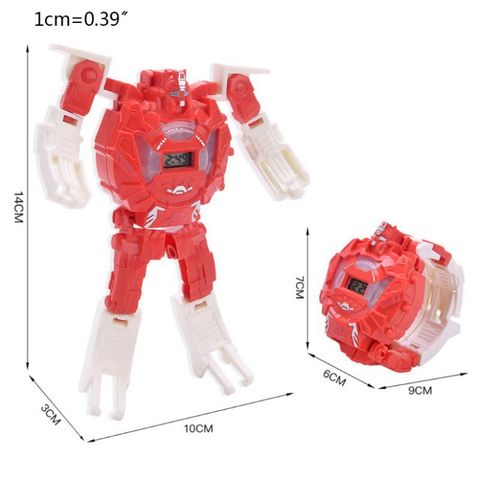 Đồng Hồ Đeo Tay Điện Tử 2 Trong 1 Hình Robot Luminous Thông Minh Dành Cho Trẻ Em - Quà Tặng Độc Đáo Cho Bé Trai, Bé Gái