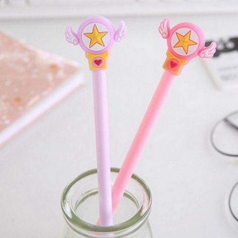 Bút Viết Trượng Cardcaptor Sakura - Quà Tặng Anime Chibi Dành Cho Fan, Đồ Cosplay Độc Đáo, Hàng Chính Hãng