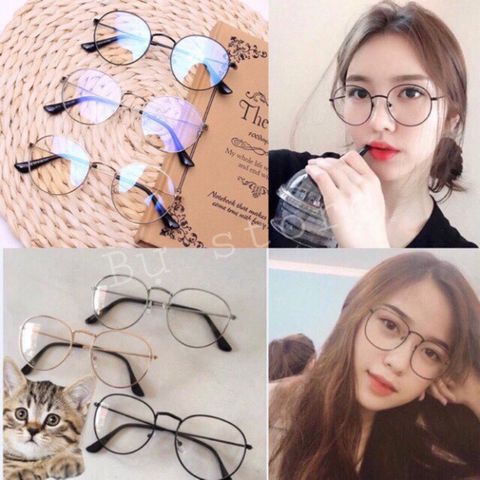 Kính Ngố Nobita Siêu Cute KM01 - Kính Mắt Thời Trang Unisex Bảo Vệ Mắt, Phụ Kiện Cá Tính Cho Nam Nữ