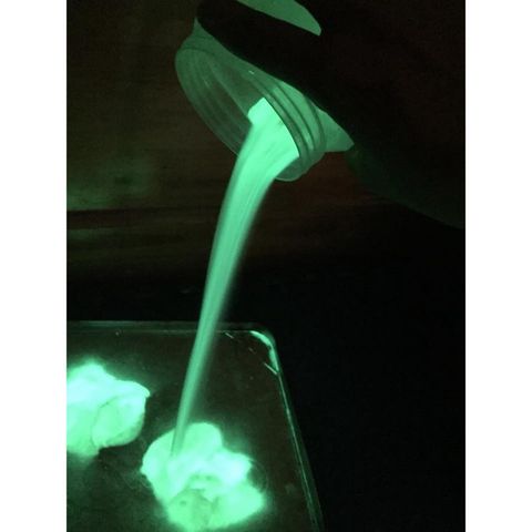 Bột Dạ Quang Phát Sáng Xanh Biển - An Toàn, Không Độc Hại, Tự Phát Sáng Đêm - 30g, Trang Trí Nhà Cửa, Mỹ Thuật, Đồ Handmade