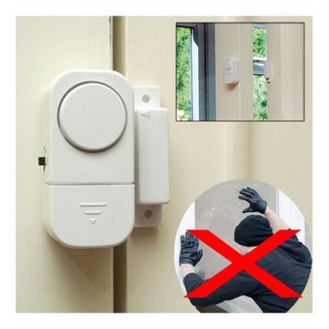 Chuông Báo Động Chống Trộm Thông Minh 90dB - Thiết Bị An Ninh Dễ Dàng Lắp Đặt Cho Cửa Chính Và Cửa Sổ