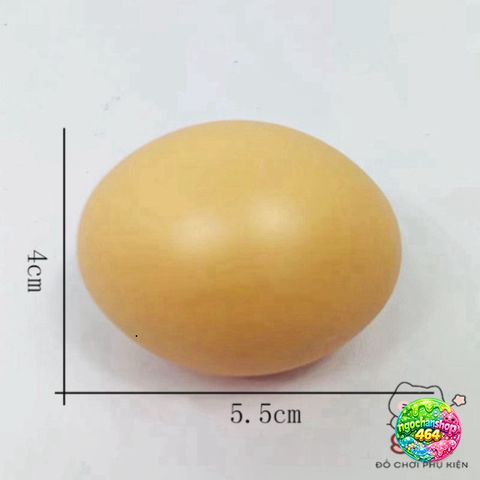 Quả Trứng Gà Nhựa Giả Trang Trí Giống Thật 99% - Trang Hoàng Nhà Cửa Sáng Tạo, Phụ Kiện Độc Đáo cho Quán Café & Cửa Hàng