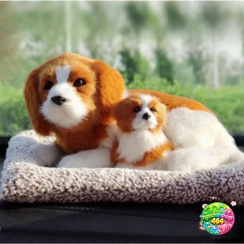 Gấu Bông Chó Mèo Khử Mùi Ô Tô - Thiết Kế Dễ Thương Với Than Hoạt Tính Hút Mùi - Phụ Kiện Trang Trí Xe Hơi Dễ Thương