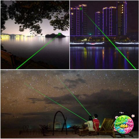 Đèn Laser Laze 303 Tia Xanh - Công Suất 1000mW, Chiếu Xa 3km, Đen - Đèn Chiếu Sáng Đa Năng Cho Giảng Dạy và Hoạt Động Ngoài Trời