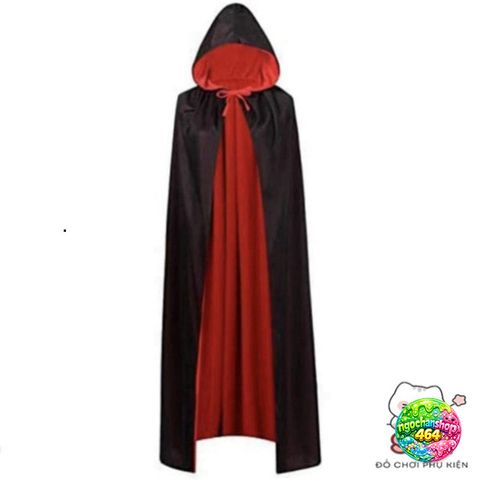 Áo Choàng Ma Quái Đỏ Đen Fashyuner 59 inch - Trang Phục Halloween Độc Đáo Dành Cho Tiệc Hóa Trang và Cosplay