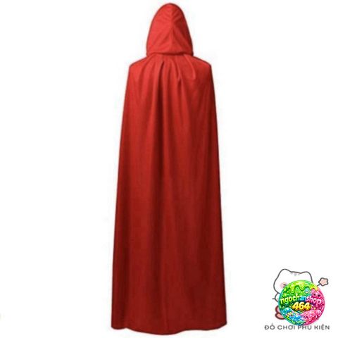 Áo Choàng Ma Quái Đỏ Đen Fashyuner 59 inch - Trang Phục Halloween Độc Đáo Dành Cho Tiệc Hóa Trang và Cosplay