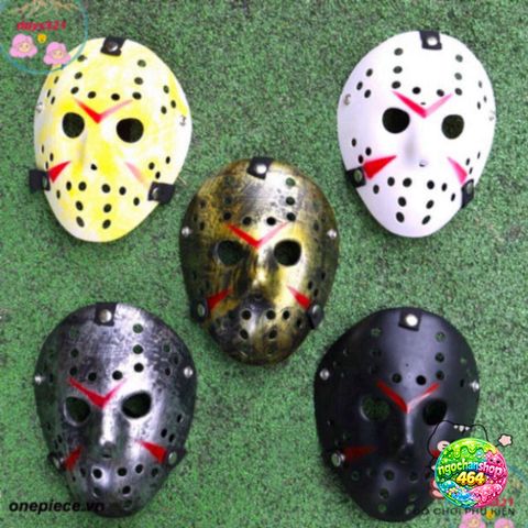 Mặt Nạ Hóa Trang Jason Voorhees Bằng Nhựa - Phụ Kiện Halloween Độc Đáo Cho Người Hâm Mộ Phim Kinh Dị 587582