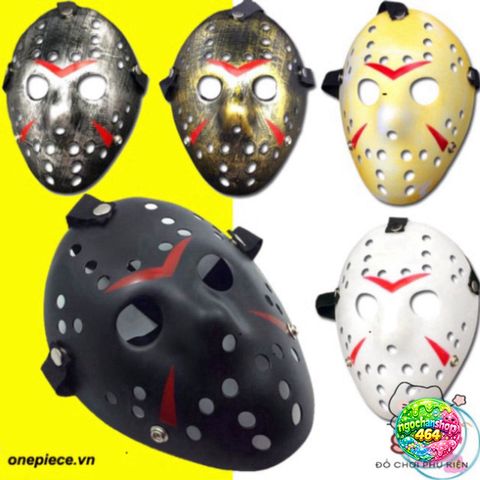 Mặt Nạ Hóa Trang Jason Voorhees Bằng Nhựa - Phụ Kiện Halloween Độc Đáo Cho Người Hâm Mộ Phim Kinh Dị 587582