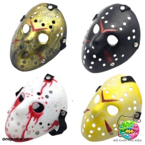 Mặt Nạ Hóa Trang Jason Voorhees Bằng Nhựa - Phụ Kiện Halloween Độc Đáo Cho Người Hâm Mộ Phim Kinh Dị 587582