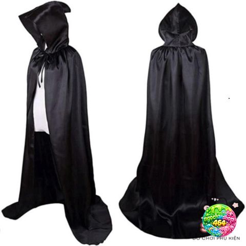 Áo Choàng Phù Thủy Halloween 59inch - Trang Phục Cosplay Rùng Rợn Chất Lượng Cao Cho Bữa Tiệc Hóa Trang
