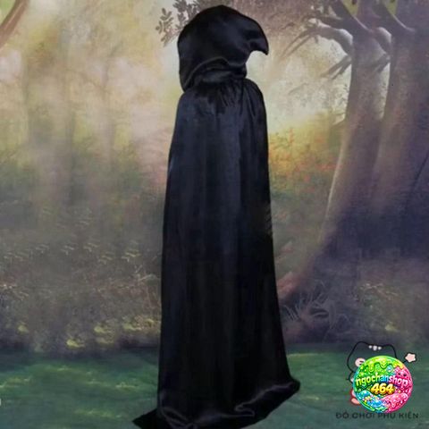 Áo Choàng Phù Thủy Halloween 59inch - Trang Phục Cosplay Rùng Rợn Chất Lượng Cao Cho Bữa Tiệc Hóa Trang
