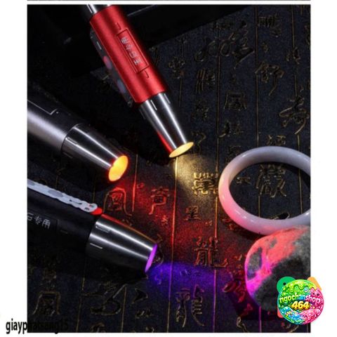 Đèn Tiên Tiến 6 Bóng Chuyên Sát Sách & Giấy Tờ - Đèn Pin LED Sạc Lại Cao Cấp Dùng Ngoài Trời, Kiểm Tra Đá Quý & Tiền Giả