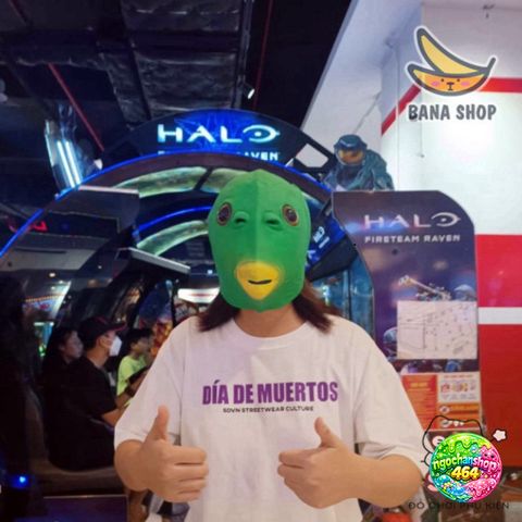 Mặt Nạ Cosplay Đầu Cá Silicone Độc Đáo, Phụ Kiện Hóa Trang Đa Sắc, An Toàn Cho Da, Thích Hợp Halloween, Tiệc Tùng, Diễn Kịch