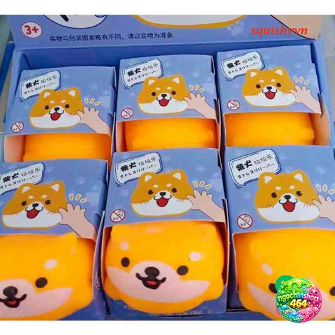 Chó Squishy Shiba Nhật Bản - Đồ Chơi Giảm Stress Phù Hợp Với Trẻ Em - Quà Tặng Dễ Thương, Chất Liệu Nhựa Dẻo Bền Bỉ