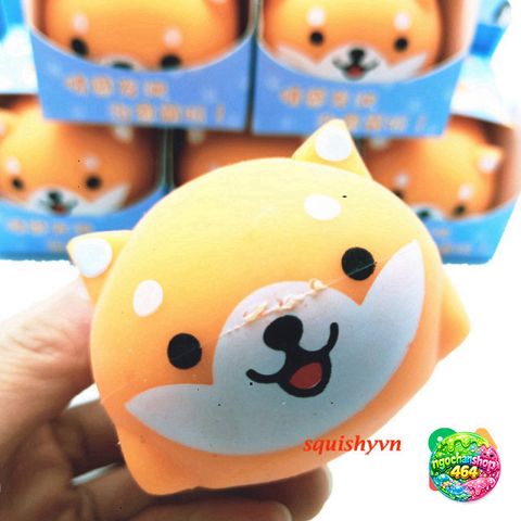 Chó Squishy Shiba Nhật Bản - Đồ Chơi Giảm Stress Phù Hợp Với Trẻ Em - Quà Tặng Dễ Thương, Chất Liệu Nhựa Dẻo Bền Bỉ