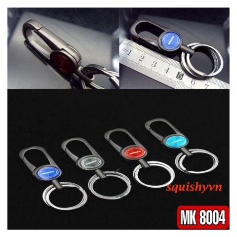 Móc Khóa Cốp Đa Năng OMUDA 8014 - Inox Cao Cấp, Chốt Móc Đĩa Quần, Bền Bỉ, Nhiều Màu Sang Trọng, Thiết Kế Châu Âu 3x9cm