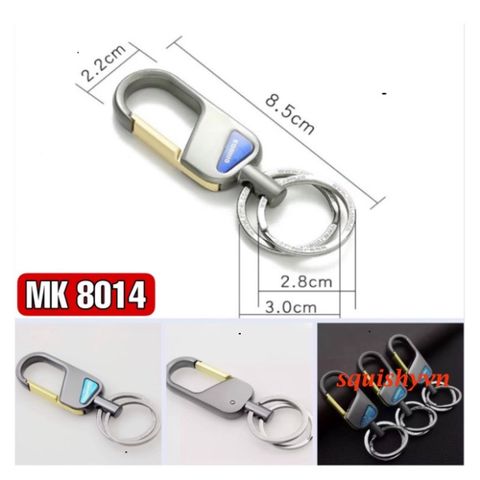 Móc Khóa Cốp Đa Năng OMUDA 8014 - Inox Cao Cấp, Chốt Móc Đĩa Quần, Bền Bỉ, Nhiều Màu Sang Trọng, Thiết Kế Châu Âu 3x9cm