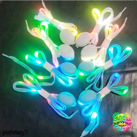 Dây Giày Quang Học LED Oval Đa Chế Độ - Phát Sáng Nhiều Màu Sắc Cho Thể Thao, Lễ Hội và Chạy Đêm