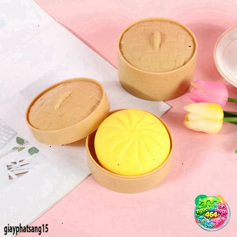Bánh Bao Silicon Mềm Mại 10CM - Đồ Chơi Giải Trí Xua Tan Căng Thẳng - Phụ Kiện Bàn Làm Việc, Quà Tặng Dễ Thương