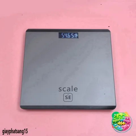 Cân Sức Khỏe Iscale Hình iPhone - Cân Điện Tử Sang Trọng, Tải Trọng Tối Đa 180kg, Thiết Kế Kính Chịu Va Đập