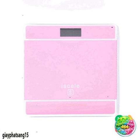 Cân Sức Khỏe Iscale Hình iPhone - Cân Điện Tử Sang Trọng, Tải Trọng Tối Đa 180kg, Thiết Kế Kính Chịu Va Đập