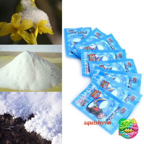 Túi Thấm Hút Tuyết Nhân Tạo Trang Trí Giáng Sinh & Tiệc Cưới - Phụ Kiện Siêu Thấm Hút Chất Lượng Cao