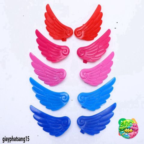Phụ Kiện Bảo Hộ Giày Patin Cánh Thiên Thần Hồng Xanh Dương - Bộ Đồ Hỗ Trợ Trượt Patin An Toàn, Thời Trang 5 Màu