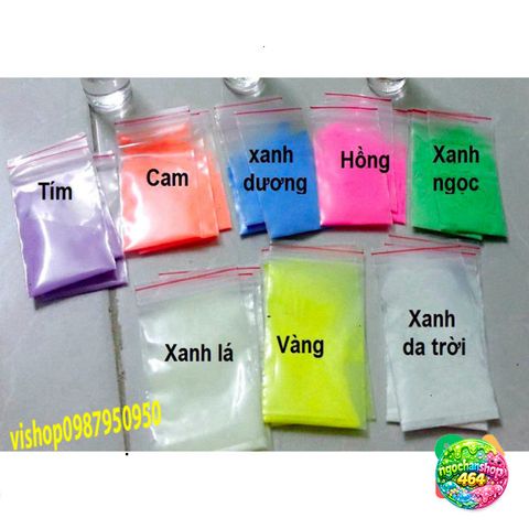 Bột Dạ Quang 20g Cho Resin/Epoxy - Phát Sáng Rực Rỡ Trong Bóng Tối - Chất Liệu Nguyên Chất, Để Tăng Hiệu Quả Sáng tối đa