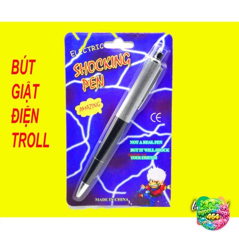 Bút Giật Điện 2023 - Đồ Chơi Gắn Liền Nghề Cảnh Sát, Quà TẶng Thú Vị Cho Mọi Dịp