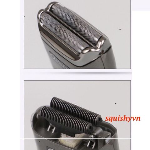 Máy Cạo Râu QISHI RSCW-Q588 2 Lưỡi Kép - Thiết Kế Gọn Nhẹ, Cạo Sát Da An Toàn, Dành Cho Đấng Mày Râu.