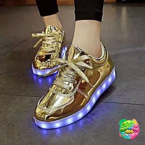 Giày Phát Sáng 7 Màu LED Kiểu Hàn Quốc Cho Nam Nữ - Giày Thời Trang Đi Party, Sự Kiện, Chống Nước, Có Dây Sạc
