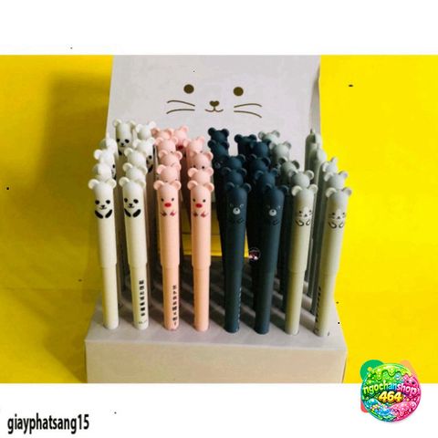 Bút Xóa Hình Thú Dáng Yêu - Bút Tẩy Cute Hình Thú Độc Đáo, Chất Liệu Gel, Dùng Văn Phòng, Quà Tặng Dễ Thương