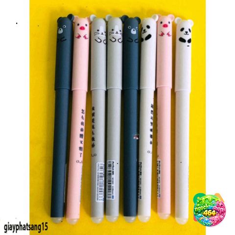 Bút Xóa Hình Thú Dáng Yêu - Bút Tẩy Cute Hình Thú Độc Đáo, Chất Liệu Gel, Dùng Văn Phòng, Quà Tặng Dễ Thương