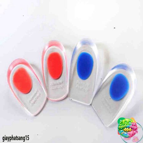 Cặp Lót Giày Silicone Nâng Cao Gót Chân êm Ái Cho Nam & Nữ - Chất Liệu Mềm Dẻo, Tái Sử Dụng, Nhiều Kích Cỡ