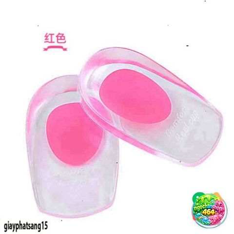 Cặp Lót Giày Silicone Nâng Cao Gót Chân êm Ái Cho Nam & Nữ - Chất Liệu Mềm Dẻo, Tái Sử Dụng, Nhiều Kích Cỡ