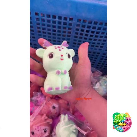 Đồ Chơi Squishy Hươu Sao 6 Chấm - Mochi Giải Tỏa Căng Thẳng Dễ Thương, Đồ Chơi Trẻ Em An Toàn và Độc Đáo