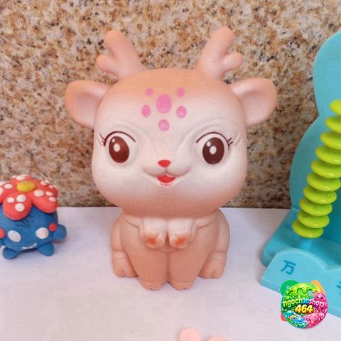 Đồ Chơi Squishy Hươu Sao 6 Chấm - Mochi Giải Tỏa Căng Thẳng Dễ Thương, Đồ Chơi Trẻ Em An Toàn và Độc Đáo